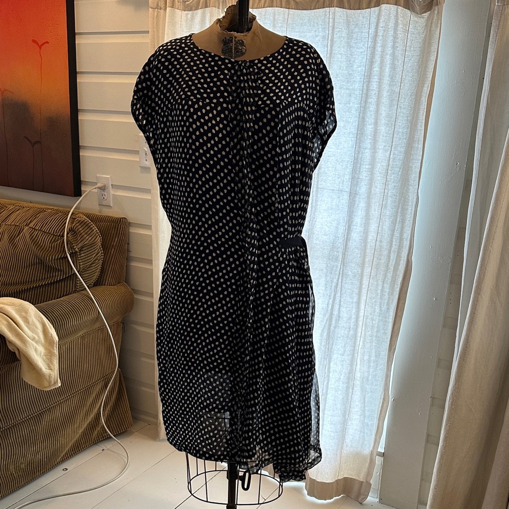 Pas de Calais French brand silk dress EUC